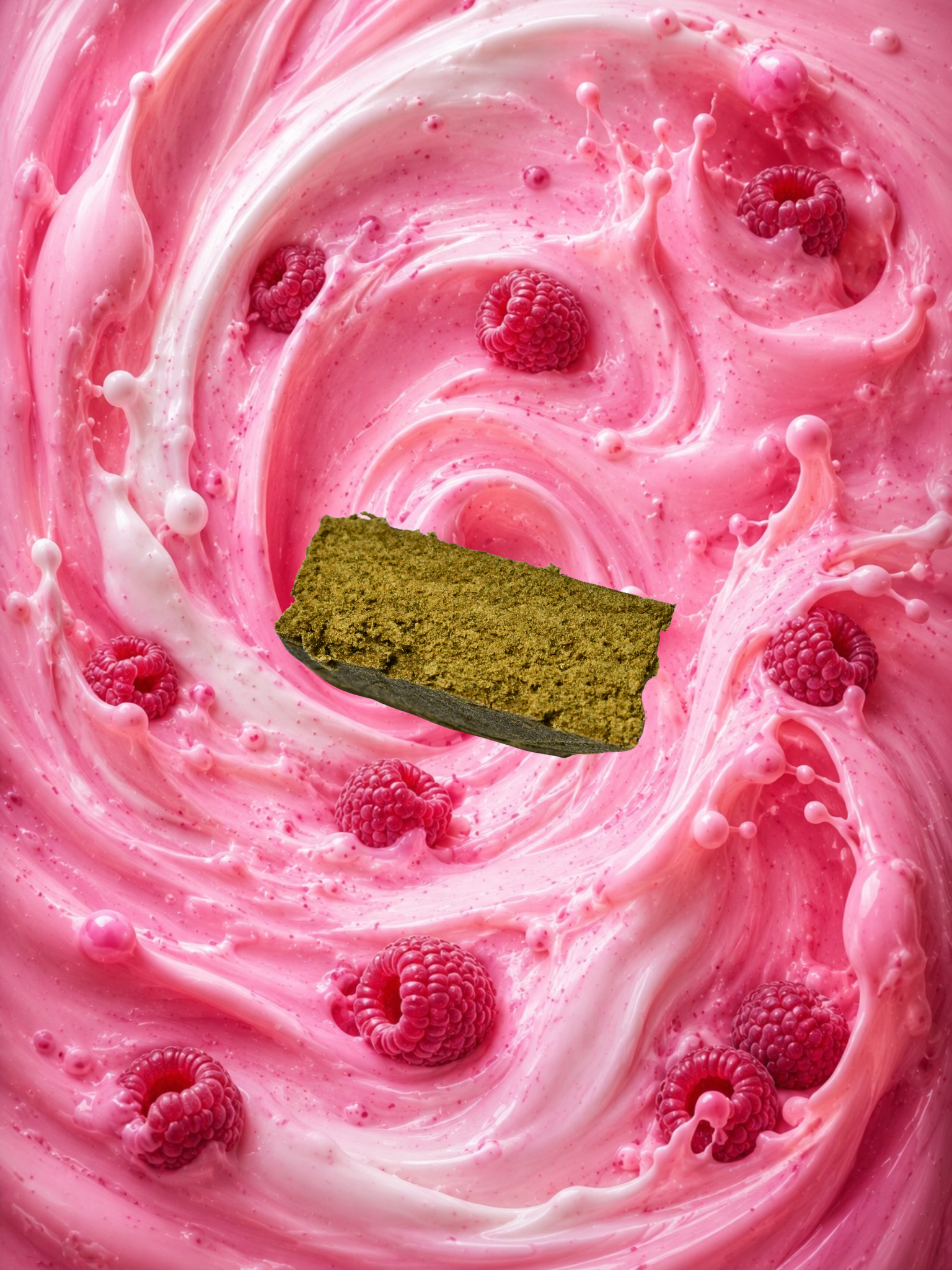 Hash premium Butter Berry confectionné par BZHash aux notes gourmandes de framboise et à la texture crémeuse